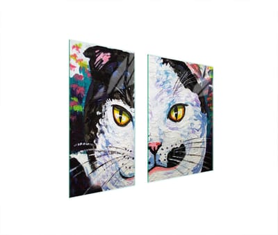 TMK ArtDeko - Serie - Snijplank - Glas - 75x52 cm - Katdesign