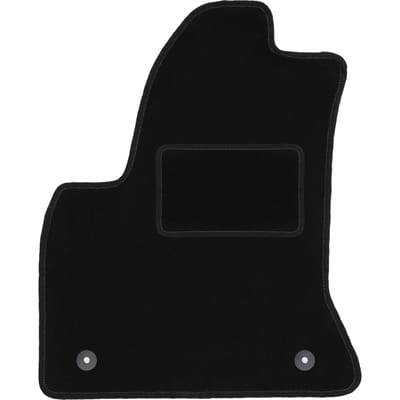 Bestuurdersmat zwart voor: Citroen C4 Picasso I minivan (2006-2013)