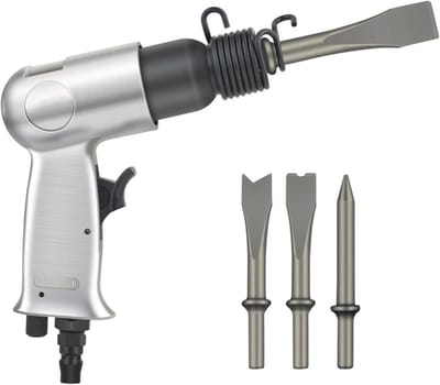 Luchthamerset - Pneumatische Schop - Metaal Bewerken - Hoge Kracht - 10 mm Schop - One Color