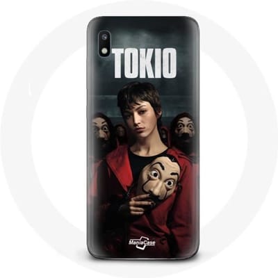 Case voor Samsung Galaxy A10 La Casa De Papel Tokyo Masker