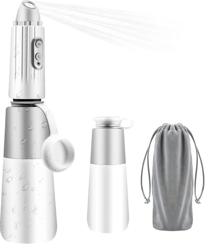 Draagbaar bidet – reis-bidet-waterstraal met 2 drukniveaus – elektrisch draagbaar bidet voor reizen – met 260 ml waterfles – draagbaar bidet voor vrouwen – handbidet.L