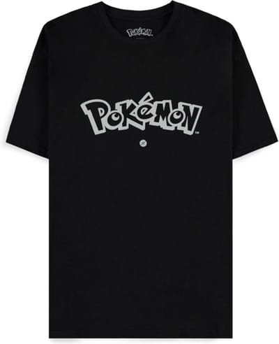 Pokémon Logo Heren T-shirt - zwart - S