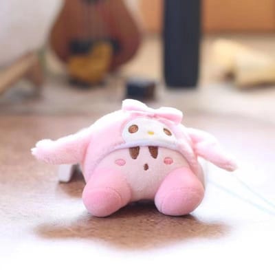 Cartoon Ster Kirby Zachte Pluche Pop Kawaii Katje Decoratie Props Kinder Verjaardag Schattig Cadeau Speelgoed