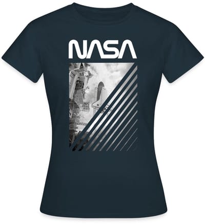 NASA Official Merchandise Space Shuttle 6 T-Shirt Dames