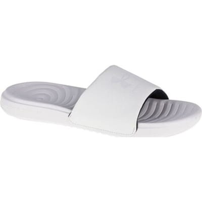 Under Armour Damen Slipper UA Ansa Fixed Sandalen White-39 (US 8)
