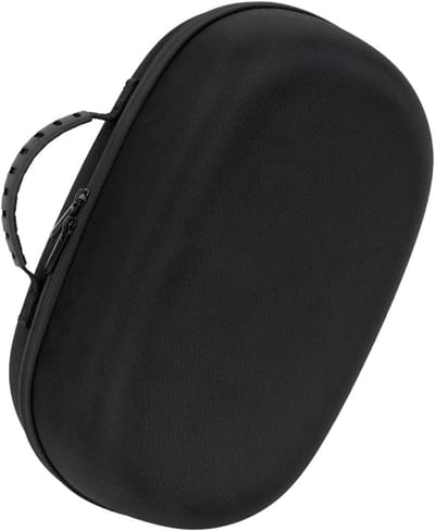 Draagbare Headset Tas - Harde Opbergkoffer - Veilige Opslag - Stofdicht en Schokbestendig - 37x224x16cm - Zwart