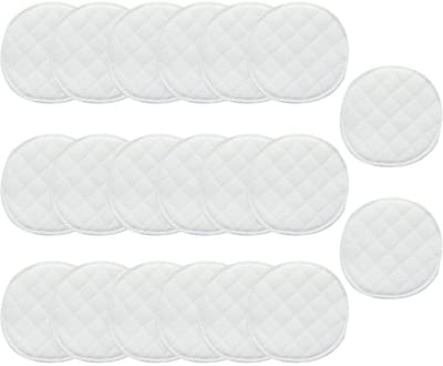 Dailygoods- Borstvoedingsinzetstukken 20 Stuks - Herbruikbare Pads - Wasbare Bamboekatoen - Lekvrij - Absorberend - Ultrazacht Materiaal - Borstpads