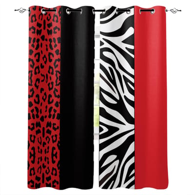 Eenvoudige Zwart-Witte Strepen Gordijnen Decor Swag Kinderkamer Gordijn 2 Panelen met Oogjes Raambekleding Raam Gratis Verzending W60H60(CM)x2PCS&HOOK