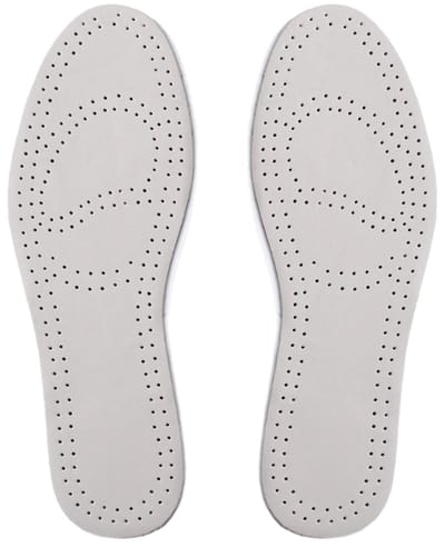 The Kicks Don Leren Inlegzolen - Wit - Maat 43-44 - 1 Paar - Unisex