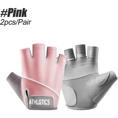 1 Paar Gewichthefhandschoenen Volledige Handpalm Bescherming, Trainingshandschoenen voor Gym, Fietsen, Oefeningen, Superlichtgewicht voor Heren en Dames M