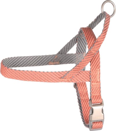 Flamingo Elly Noors - Harnas Honden - Noors Harnas Elly Zalmroze Xs 35-45cm 15mm - 1st - 132333 - 1st