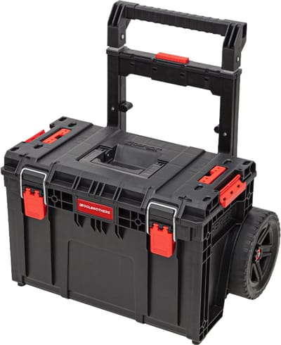 Toolbrothers RHINO XL Cart Plus ECO - Mobiele gereedschapskoffer 37 l IP66 met dubbele telescopische handgreep
