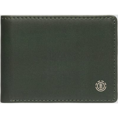 Element Icon Mini Trifold Portemonnee Groen Man