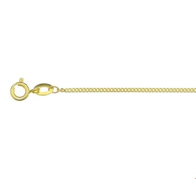 Doublé 10/000 Collier gourmet 1 3101020 42 cm