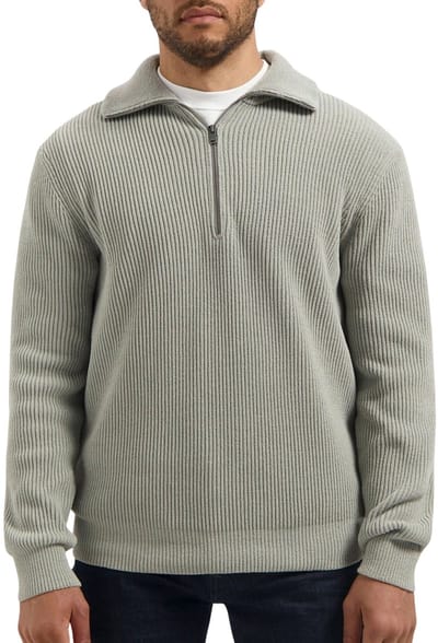 Dstrezzed Josiah Skipper Half Zip Sweater Heren - Maat L