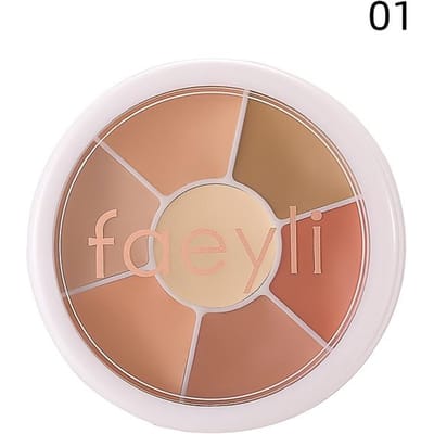 Concealer Palet Bedekt Donkere Kringen Acne Plekjes Sproeten Langdurig Verhelderend Contour Gezicht Cosmetica beige