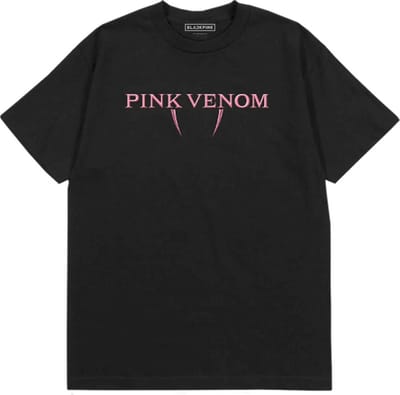 Blackpink - Pink Venom Logo Heren T-shirt - M - Zwart