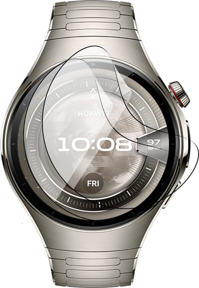Screenprotector geschikt voor Huawei Watch 5 46mm - 2x FlexGuard Screen Protector
