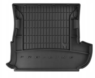 Premium Rubber Kofferbakmat met Organizer Functie – Geschikt voor MITSUBISHI Outlander II (2006-2012) – Met Subwoofer – TPE – Anti-slip – Hoge Rand (5cm)