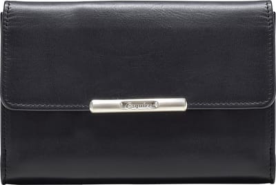 Esquire Helena Portemonnee II Leer 14 cm - Dames - Horizontaal - schwarz