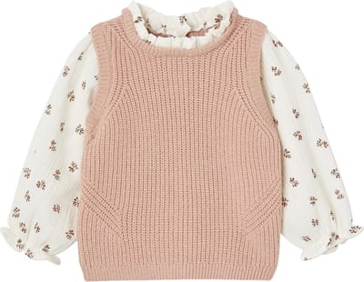 Vertbaudet 2-in-1 trui baby