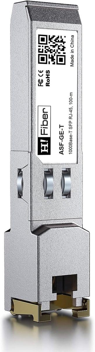 RJ45 SFP Modul 1000Base-T Kupfer Transceiver tot 100m
