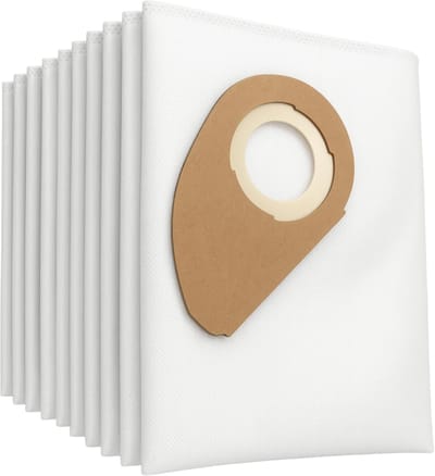10 stuks - stofopvangzakken - geschikt voor Nilfisk Buddy II 12, Nilfisk Buddy II 18, Nilfisk Buddy II 18 roestvrij staal - afmetingen zijn 39*22cm