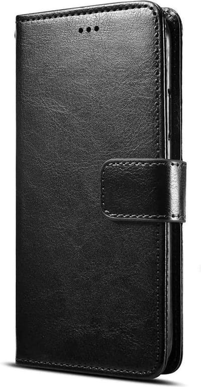 HB Hoesje Geschikt voor Sony XPERIA 1 II Zwart - Portemonnee Book Case - Kaarthouder & Magneetlipje