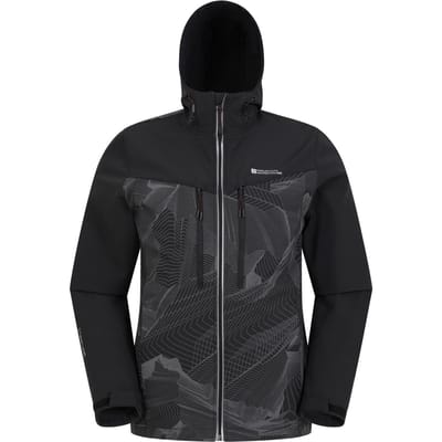 Mountain Warehouse Heren Illuminate II Soft Shell Jas (Zwart)