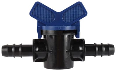 Talen Tools - Plugkraan - Voor tuinslangen - Kunststof - Voor 1/2 inch