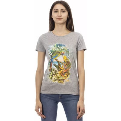 Papegaai Graphic T-shirt Korte Mouwen Casual Top