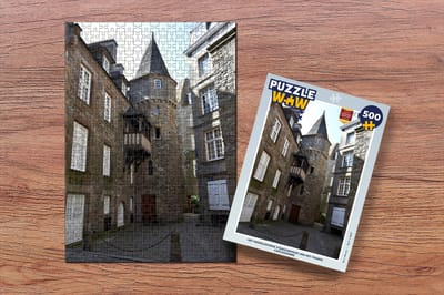 Puzzel Carcassonne - Frankrijk - Middeleeuwen - Legpuzzel - Puzzel 500 stukjes