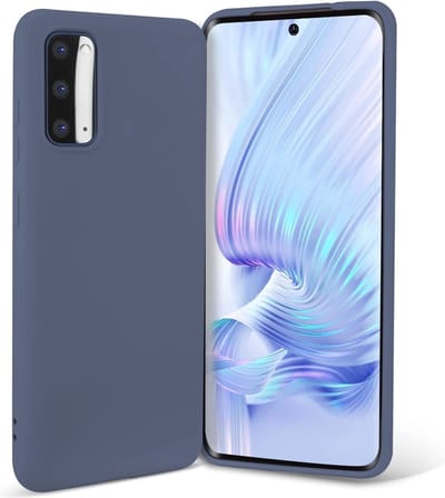 Hoesje Geschikt Voor Samsung Galaxy S20 Hoesje - Fluweelzachte Microvezel Siliconen Back Cover – Grijs