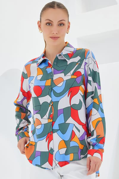 Gestreepte Lange Mouwen Shirt