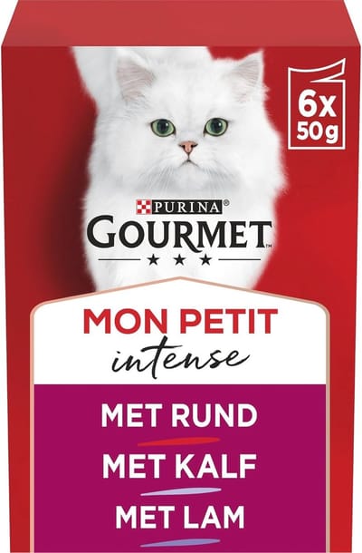 Intense Vlees Selectie Kattenvoer in Saus - 6x50g