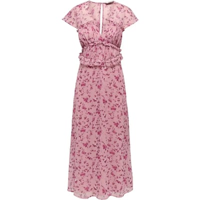 Maxi-jurk met volant voor dames Only Valda