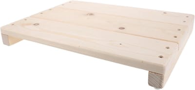 Honden Trainingsplatform - Honden Stapel Stoel - Puppy Zindelijkheid - Antislip Hout - 40 x 29.5 x 5 cm - Lichtbruin