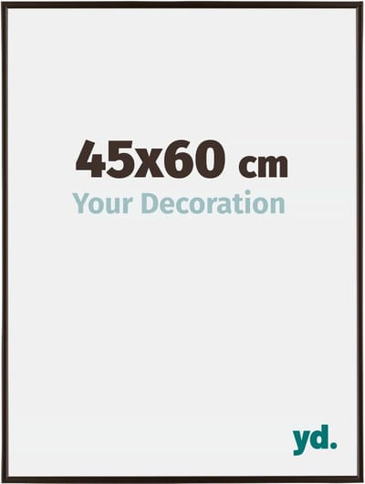 Your Decoration - Fotolijst 45x60 cm - Kunststof - Antraciet - Evry