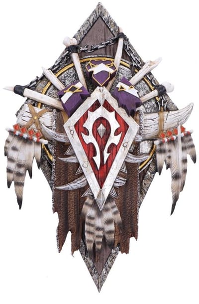 Nemesis Now - World of Warcraft Horde Wall Plaque Height 30cm