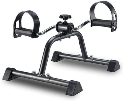 Oefenfiets Mini - Binnen Fitness - Thuis Sporten - Ergonomisch Ontwerp - 41 x 46 x 25 cm - Zwart