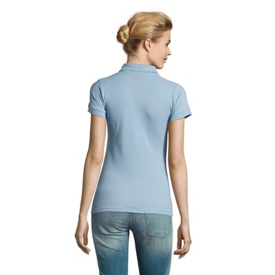 SOLS Dames/Dames Perfect Poloshirt (Hemelsblauw)