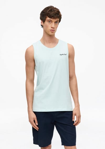 Katoenen T-shirt met print en ronde hals s.Oliver