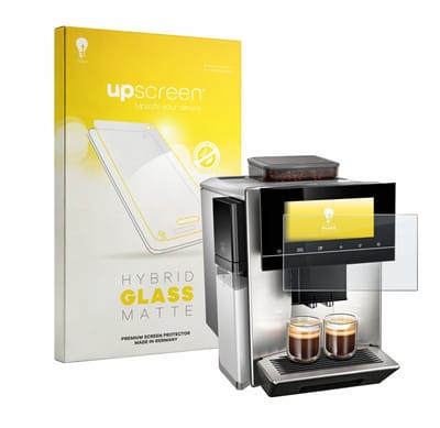 upscreen - Screenprotector voor Siemens EQ900 Plus TQ907DZ3 - Folie Beschermfolie Beschermglas matte