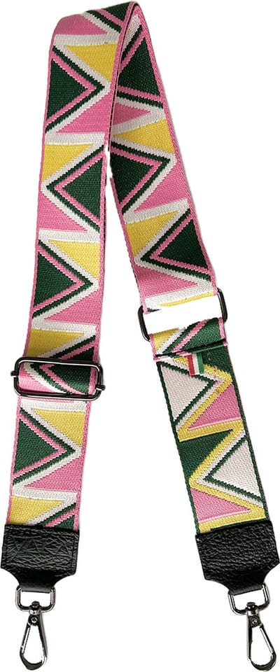 MEXICO - Bag strap - Festival tassenriem - Schouderband - Schouderriem tas - Tassen riem - Tas hengsel - Tassen band - gitaar strap - cameratas band - cross body - verstelbare riem - bag belt - handtas bandje - Kleurrijk