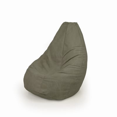 zitzak canvas 180 l groen met losse binnenzak