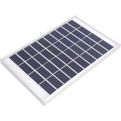 Zonnepaneel Minipomp met Drijvende Schijf Hoog Rendement voor Zwembadfonteinen 10V 5W white