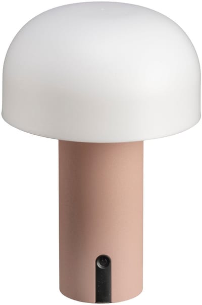 Luxus Europe - Tafellamp Touch - Noa Roze - Draadloze LED Tafellamp Binnen - USB-C Oplaadbaar - Touchbediening - Dimbaar - 3 Lichtkleuren