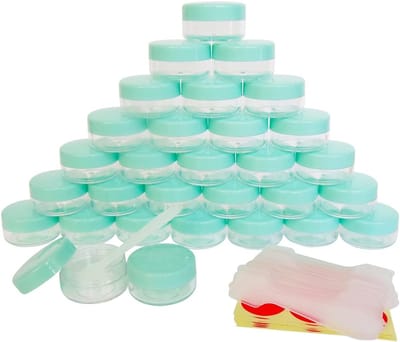 30 Stuks 10g Lege Cosmetische Potjes voor Make-up, Oogschaduw, Nagels en Sieraden, Perfect voor Creatieve Projecten en Geschenken