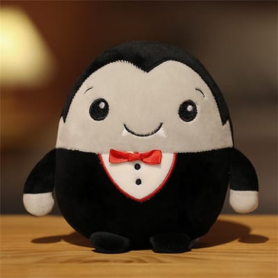 Halloween Feest Pluche Speelgoed Schattig Pluche Gevuld Vampier Pompoenman Spooky Pluche Speelgoed Halloween Kamerdecoratie Cadeau 20cm