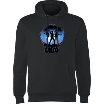 Harry Potter Silhouet Attack hoodie - Zwart - S
